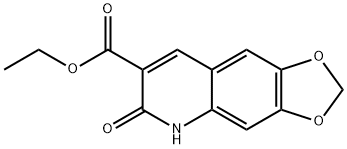 ETHYL 6-HYDROXY-[1,3]DIOXOLO[4,5-G]QUINOLINE-7-CARBOXYLATE