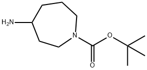 1-Boc-hexahydro-1H-azepin-4-amine Structural