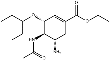 Oseltamivir Structural