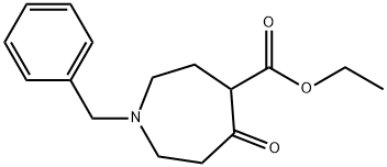 Hexahydro-5-oxo-1-(phenylmethyl)-1H-azepine-4-carboxylic acid ethyl ester Structural