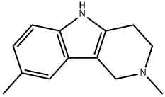 2,8-Dimethyl-2,3,4,5-tetrahydro-1H-pyrido[4,3-b]indole Structural