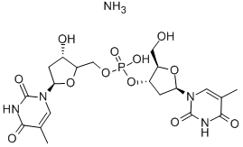 THYMIDYLYL(3'->5')THYMIDINE AMMONIUM SALT