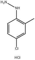 1-(4-CHLORO-2-METHYLPHENYL)HYDRAZINE HYDROCHLORIDE Structural