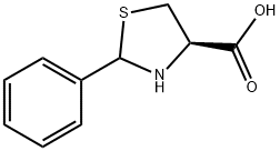 R-2-PHENYL-THIAZOLIDINE-4-CARBOXYLIC ACID Structural