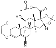 Cicortonide Structural