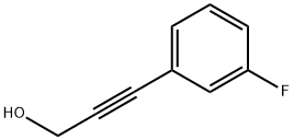 3-(3-FLUORO-PHENYL)-PROP-2-YN-1-OL Structural