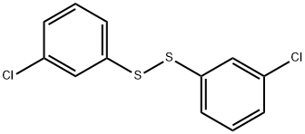 3,3'-DICHLORO DIPHENYL DISULFIDE Structural