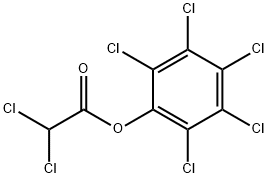 PENTACHLOROPHENYL DICHLOROACETATE Structural