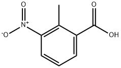 2-Methyl-3-nitrobenzoic acid Structural Picture