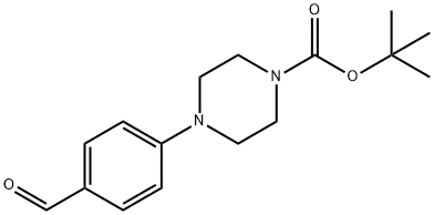 1-BOC-4-(4-FORMYLPHENYL)PIPERAZINE Structural