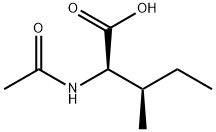 2-acetamido-3-methyl-pentanoic acid Structural