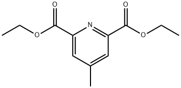 Diethyl 4-methylpyridine-2,6-dicarboxylate Structural