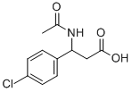 N-ACETYL-2-(4-CHLOROPHENYL)-DL-BETA-ALANINE
