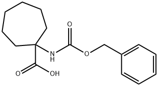 CBZ-1-AMINO-1-CYCLOHEPTANECARBOXYLIC ACID Structural