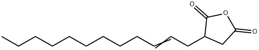 2-DODECEN-1-YLSUCCINIC ANHYDRIDE Structural