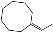 ETHYLIDENECYCLOOCTANE Structural