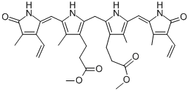 BILIRUBIN DIMETHYL ESTER Structural