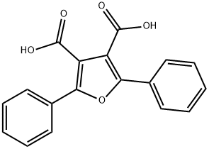 2,5-diphenylfuran-3,4-dicarboxylic acid Structural