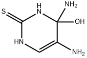 Uracil,  4,5-diamino-2-thio-  (8CI) Structural