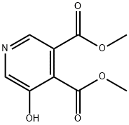 DIMETHYL 5-HYDROXYPYRIDINE-3,4-DICARBOXYLATE Structural