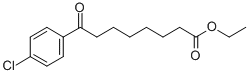 ETHYL 8-(4-CHLOROPHENYL)-8-OXOOCTANOATE Structural