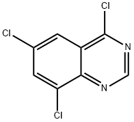 4,6,8-TRICHLOROQUINAZOLINE Structural