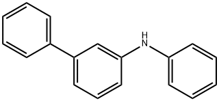 N-PHENYL-3-BIPHENYLAMINE Structural