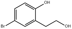 4-BROMO-2-(2-HYDROXYETHYL)PHENOL Structural