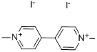 1,1'-DIMETHYL-4,4'-BIPYRIDYL DIIODIDE Structural