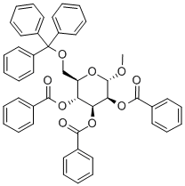 Methyl-6-O-trityl-2,3,4-tri-O-benzoyl-α-D-mannopyranoside