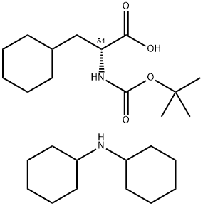 BOC-D-CHA-OH DCHA Structural