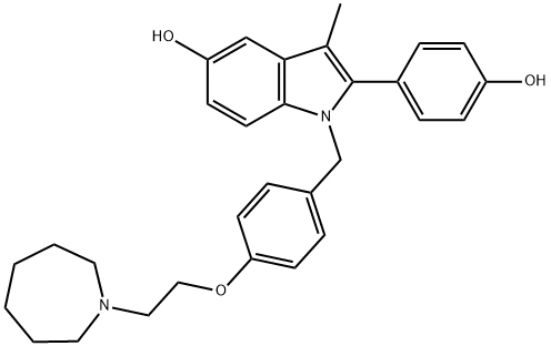 Bazedoxifene Structural