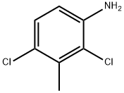 2,4-dichloro-m-toluidine Structural