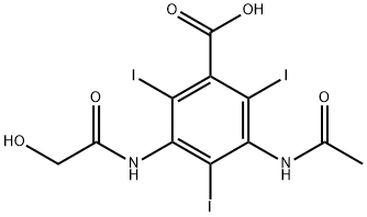 Ioxotrizoic acid Structural