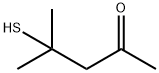 4-Mercapto-4-methylpentan-2-one Structural