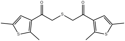 1-(2,5-DIMETHYL-THIOPHEN-3-YL)-2-[2-(2,5-DIMETHYL-THIOPHEN-3-YL)-2-OXO-ETHYLSULFANYL]-ETHANONE