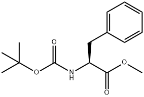 BOC-DL-PHENYLALANINE METHYL ESTER Structural