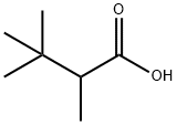 2,3,3-TRIMETHYLBUTANOIC ACID Structural