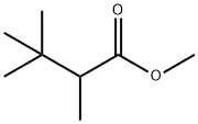 Butanoic acid, 2,3,3-trimethyl-, methyl ester Structural