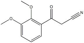 2,3-dimethoxbenzoylacetonitrile