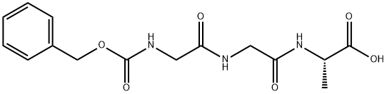 Z-GLY-GLY-ALA-OH Structural