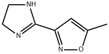 Isoxazole, 3-(2-imidazolin-2-yl)-5-methyl- (8CI) Structural