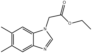 ETHYL 5,6-DIMETHYL-1H-BENZIMIDAZOL-1-YL)ACETATE