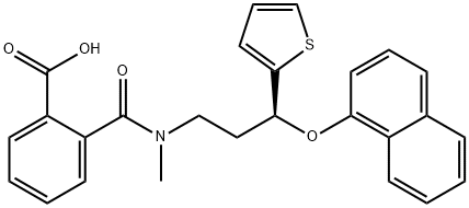 2-[[Methyl[(3S)-3-(1-naphthalenyloxy)-3-(2-thienyl)propyl]aMino]carbonyl]benzoic Acid