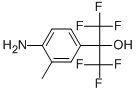 2-(4-AMINO-3-METHYLPHENYL)HEXAFLUOROISOPROPANOL Structural