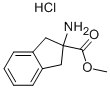 2-AMINO-INDAN-2-CARBOXYLIC ACID METHYL ESTER HYDROCHLORIDE Structural