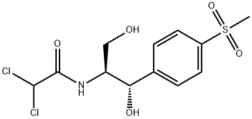 Acetamide, 2,2-dichloro-N-(2-hydroxy-1-(hydroxymethyl)-2-(4-(methylsul fonyl)phenyl)ethyl)-, (S-(R*,R*))-