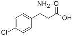 3-AMINO-3-(4-CHLOROPHENYL)PROPIONIC ACID Structural