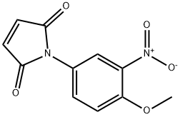 1-(4-METHOXY-3-NITROPHENYL)-1H-PYRROLE-2,5-DIONE Structural