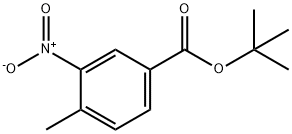 TERT-BUTYL 4-METHYL-3-NITROBENZOATE Structural